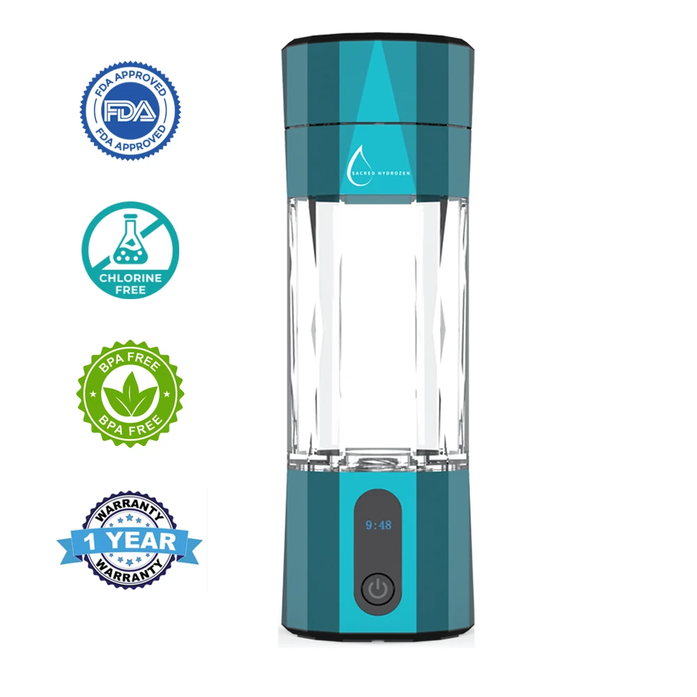 Hydrozen Bliss Hydrogen Water Bottle - Blue